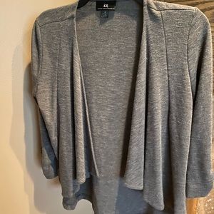 Gray Cardigan Sweater